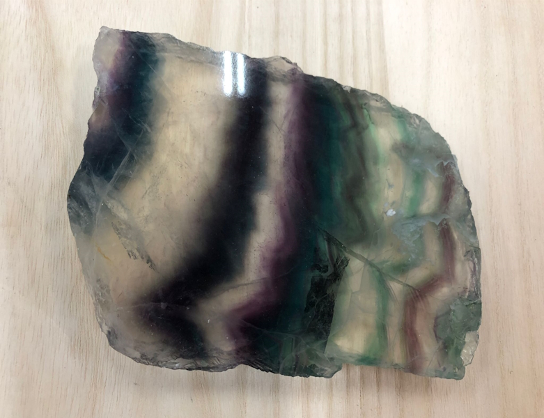 Placa Fluorita Arco Iris